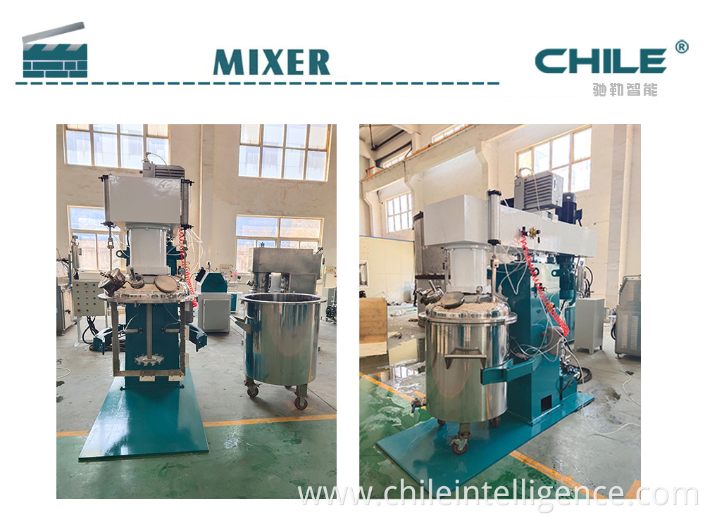 mixer blender Supply 300L concentric dual-shaft mixer hydraulic lift for paint or ink or color paste mixing machine